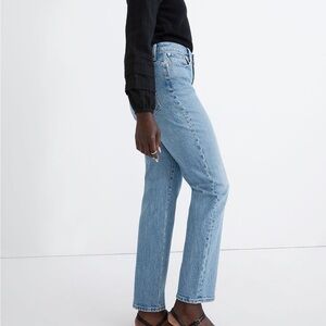 Madewell Curvy Perfect Vintage Jeans Hoye Wash 28
